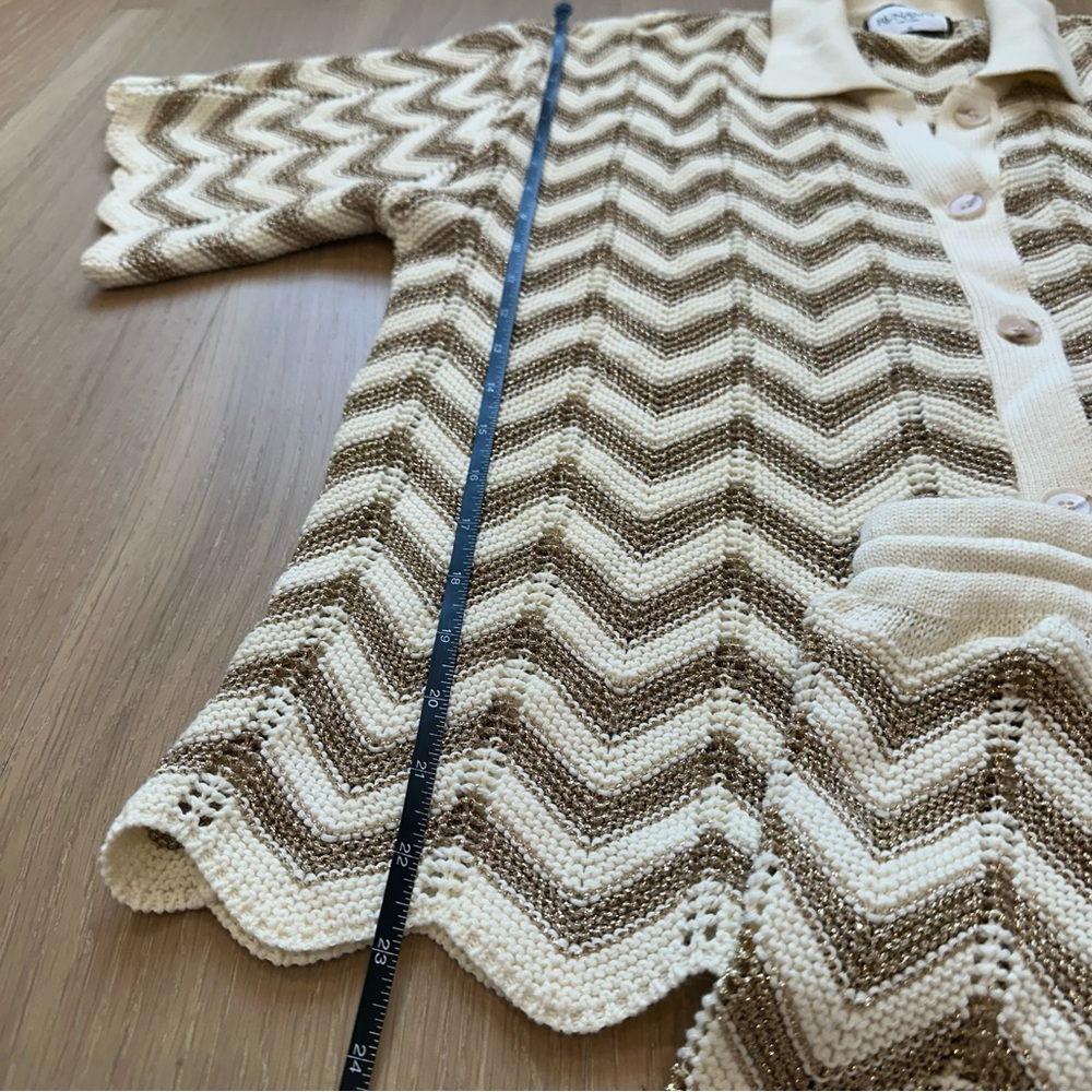 Petal and Pup Cherie Knit Shirt and Short Set Beach Swim Coverup Medium Runaway - Picture 13 of 16